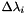 $\Delta \lambda_i $