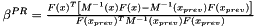$ \beta^{PR} = \frac{F(x)^T \left[M^{-1}(x) F(x) - M^{-1}(x_{prev}) F(x_{prev})\right]}{F(x_{prev})^T M^{-1}(x_{prev}) F(x_{prev})}$